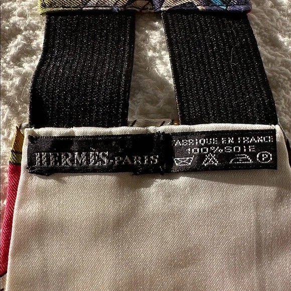 Hermes Colorful Patterned Cummerbund - Picture 5 of 5